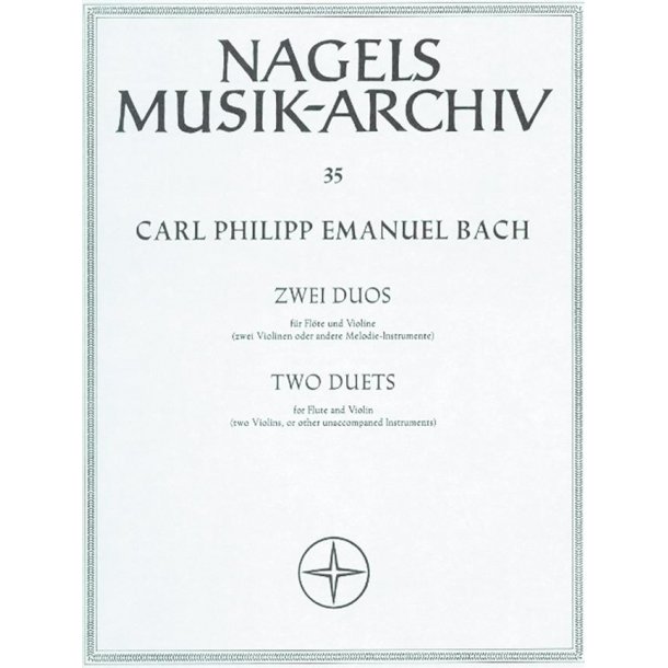Two Duos from Musikalisches Vielerley Wq 140, 142