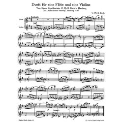 Two Duos from Musikalisches Vielerley Wq 140, 142