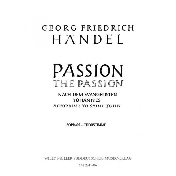 Passion nach dem Evangelisten Johannes (1704)