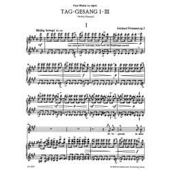 Samtliche Lieder mit Klavierbegleitung, Band I : Tiefe und mittlere Stimme