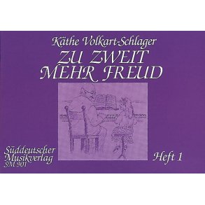 Zu zweit mehr Freud 1 : 26 Klavierstücke für Lehrer und Schüler für Schüler im Fünfton-Raum