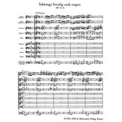 Cantata BWV 36 Schwingt Freudig Euch Empor : Cantata for the First of Advent