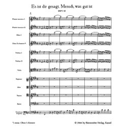 Cantata BWV 45 Es Ist Dir Gesagt : Cantata for the 8th Sunday after Trinity