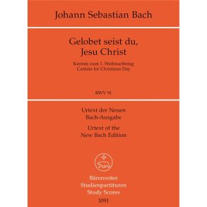Gelobet Seist Du, Jesu Christ : Cantata for Christmas Day