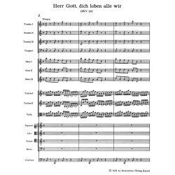 Cantata BWV 130 Herr Gott, Dich Loben Alle Wir : Cantata for the Feast of St. Michael