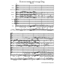 Cantata BWV 176 : Cantata for Trinity Sunday