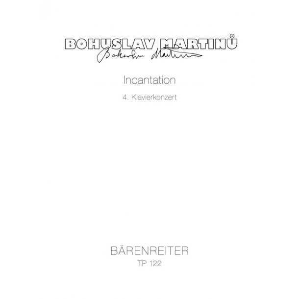 Incantation : 4. Klav&iacute;rn&iacute; koncert