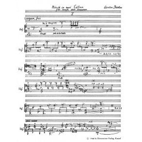 Musik in zwei Satzen