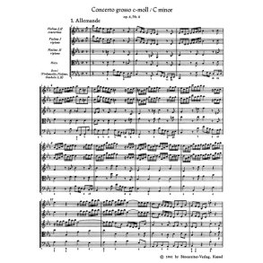 Concerto grosso c minor op. 6-8 HWV 326