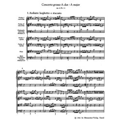Concerto grosso A major op. 6-11 HWV 329