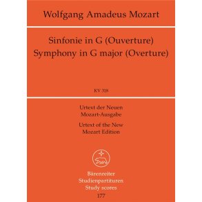 Symphony No. 32 G major KV 318