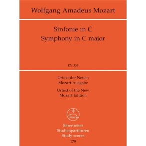 Sinfonie No. 34 C major KV 338