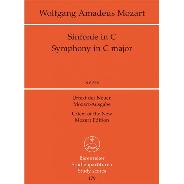 Sinfonie No. 34 C major KV 338