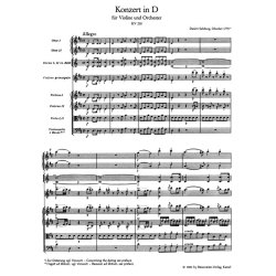 Violin Concerto No.4 in D major K.218 : for Violin and Orchestra