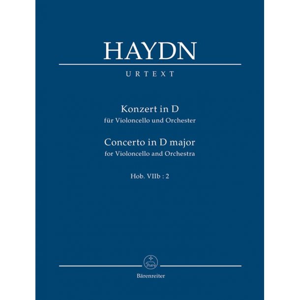 Cello Concerto No 2 D major Study score : for Violoncello and Orchestra