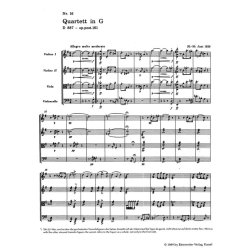String Quartet G Op 161 Post D887