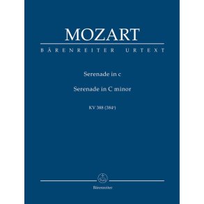 Serenade C Minor K388 Study score : für zwei Oboen, zwei Klarinetten, zwei Hörner und zwei Fagotte