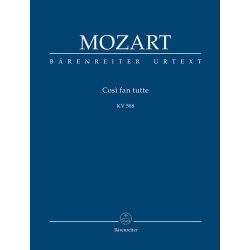 Cosi fan tutte K.588 : Dramma giocoso in zwei Akten