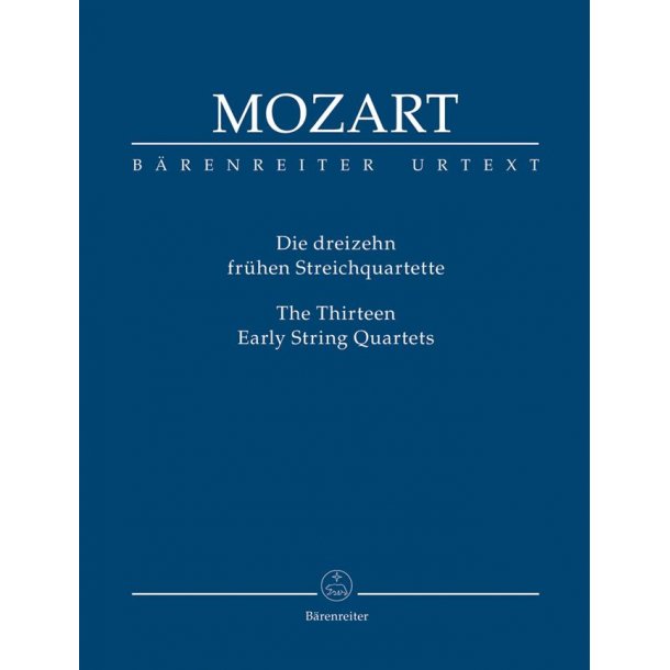 Thirteen Early String Quartets