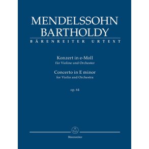 Concerto For Violin and Orchestra : E Minor Op. 64