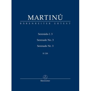 Serenade no. 3 H 218