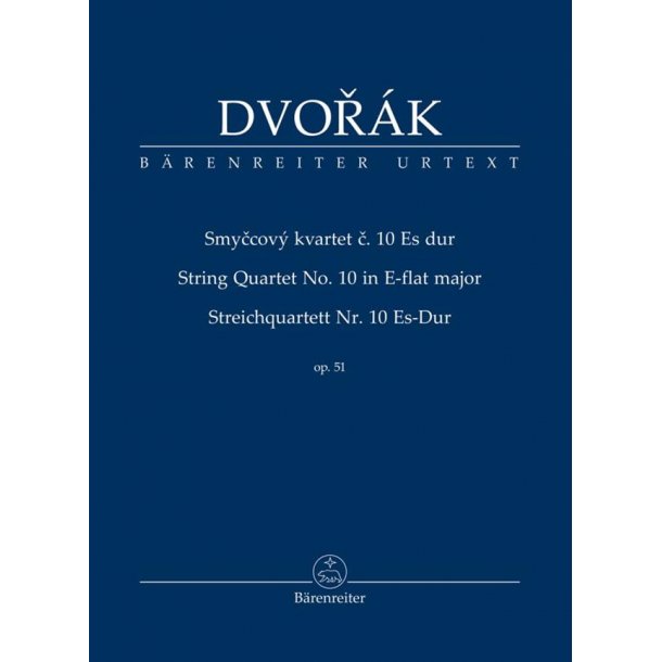 String Quartet No.10 in E-flat Major Op.51 Score