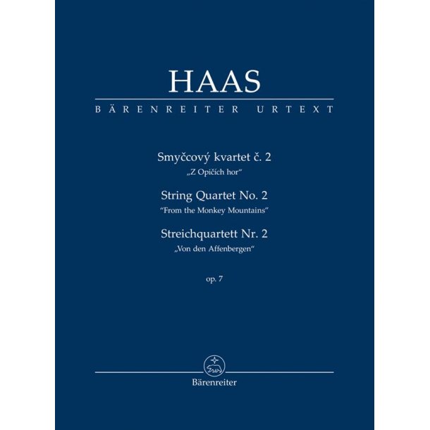 String Quartet no. 2 op. 7 : From the Monkey Mountains