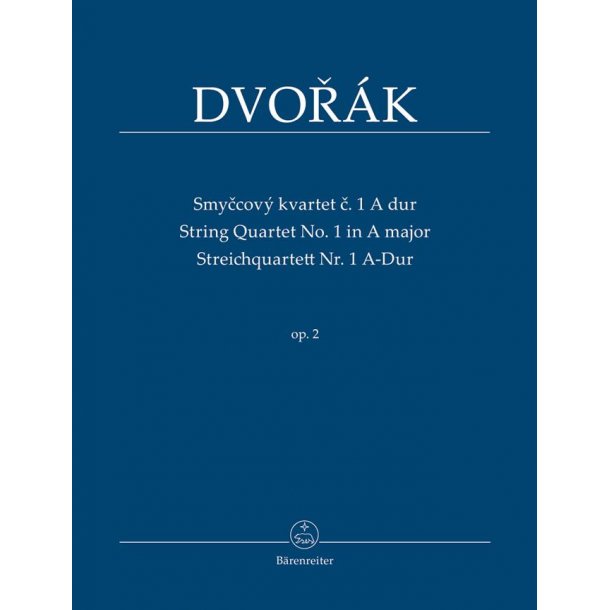 Streichquartet 1 A Opus 2