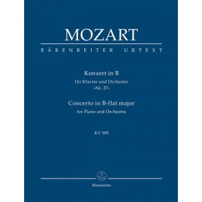 Piano Concerto 27 K595 Study score : for Piano and Orchestra