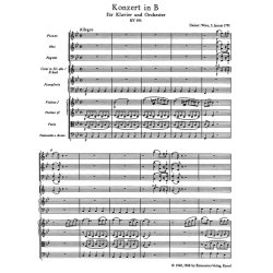 Piano Concerto 27 K595 Study score : for Piano and Orchestra