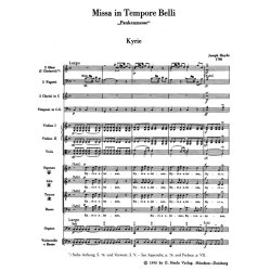 Missa In Tempore Belli : Mass in Time of War