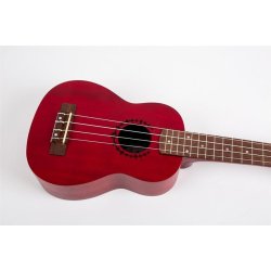 Bumblebee BUS23 Soprano Ukulele - Red