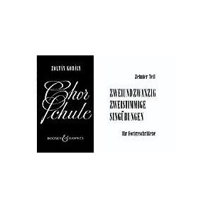 Chorschule Band 10 : 22 zweistimmige Singübungen für Fortgeschrittene