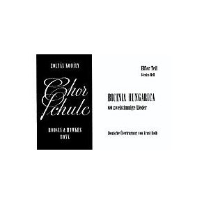 Chorschule Band 11/4 : Bicinia Hungarica