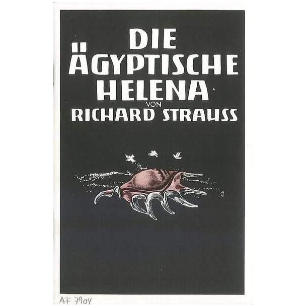 Die &Auml;gyptische Helena Op. 75 : Oper in 2 Aufz&uuml;gen(libretto)