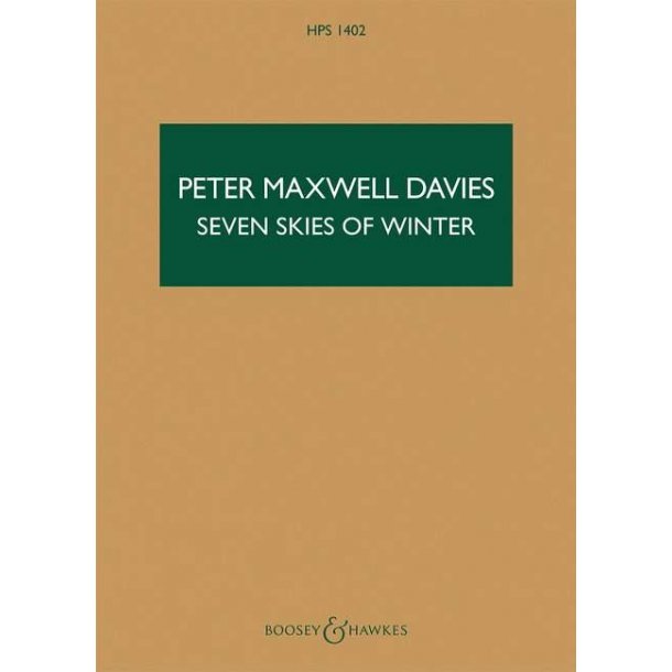 Seven Skies of Winter : Hawkes Pocket Scores HPS 1402