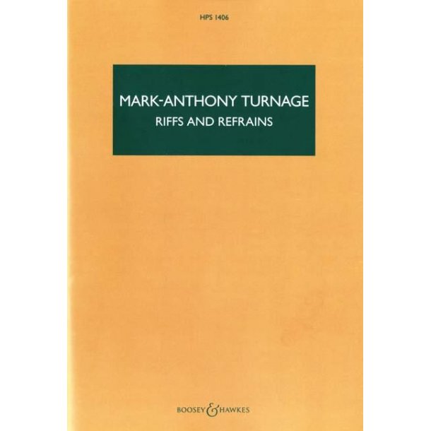 Riffs and Refrains : Konzert f&uuml;r Klarinette und Orchester