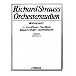 Orchestral Studies: Violin I Band 3 : Der Rosenkavalier