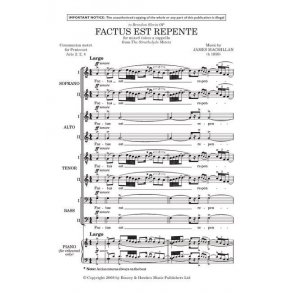 Factus est Repente : aus The Strathclyde Motets