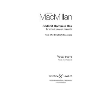 Sedebit Dominus Rex : aus The Strathclyde Motets