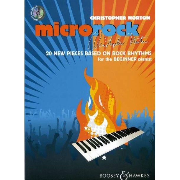 Microrock : 20 new pieces based on rock rhythms for the beginner pianist