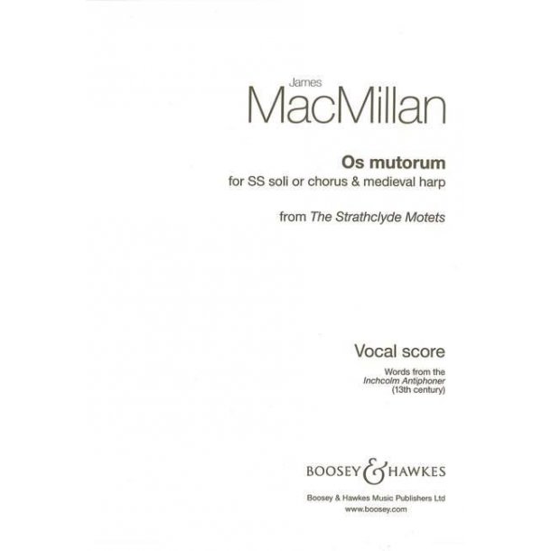 Os mutorum : from The Strathclyde Motets