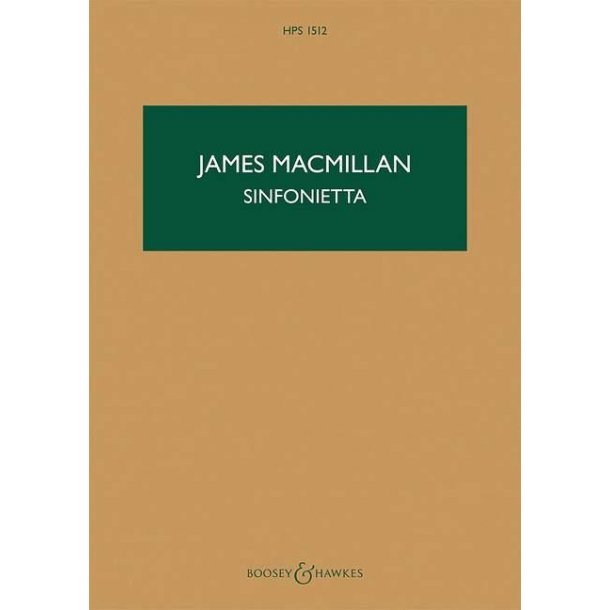 Sinfonietta : Hawkes Pocket Scores HPS 1512