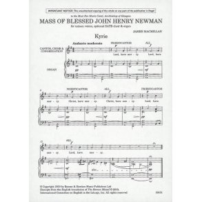 Mass of Blessed John Henry Newman