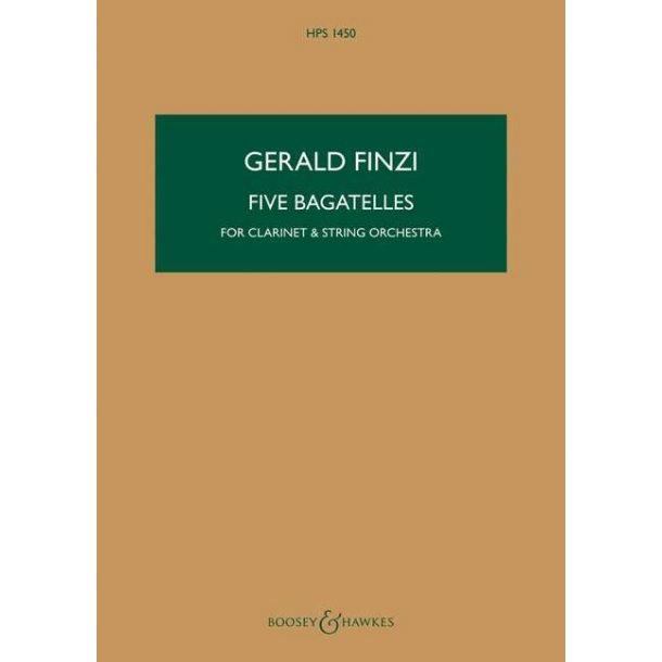 Five Bagatelles Op. 23a