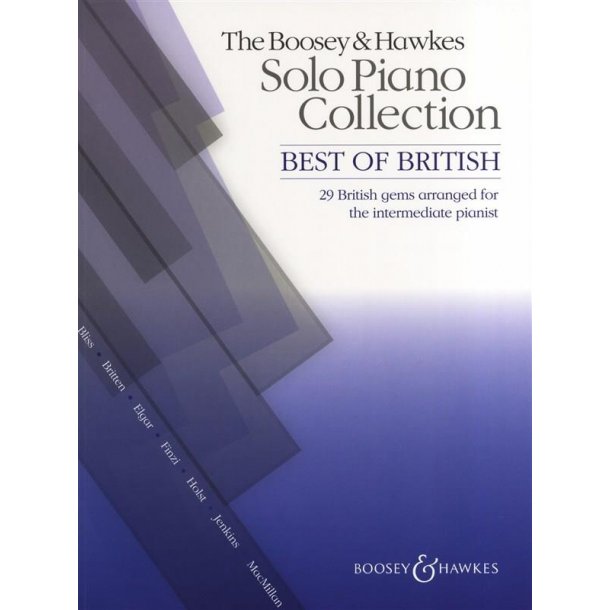 Best of British : 29 British gems arranged for the intermediate pianist