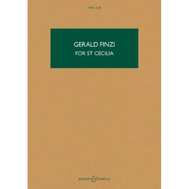 For St. Cecilia Op. 30 : Ceremonial Ode