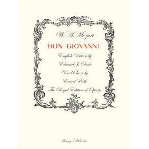 Don Giovanni - Vocal Opera Score : Opera in two Acts