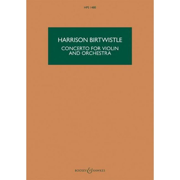 Concerto for Violin and Orchestra
