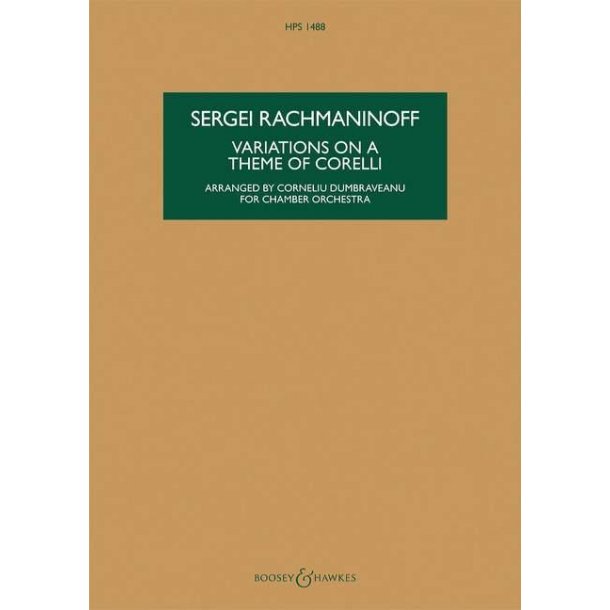 Variations on a Theme of Corelli Op. 42